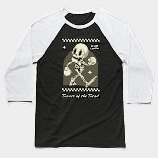 Cute Skeleton Halloween Baseball T-Shirt